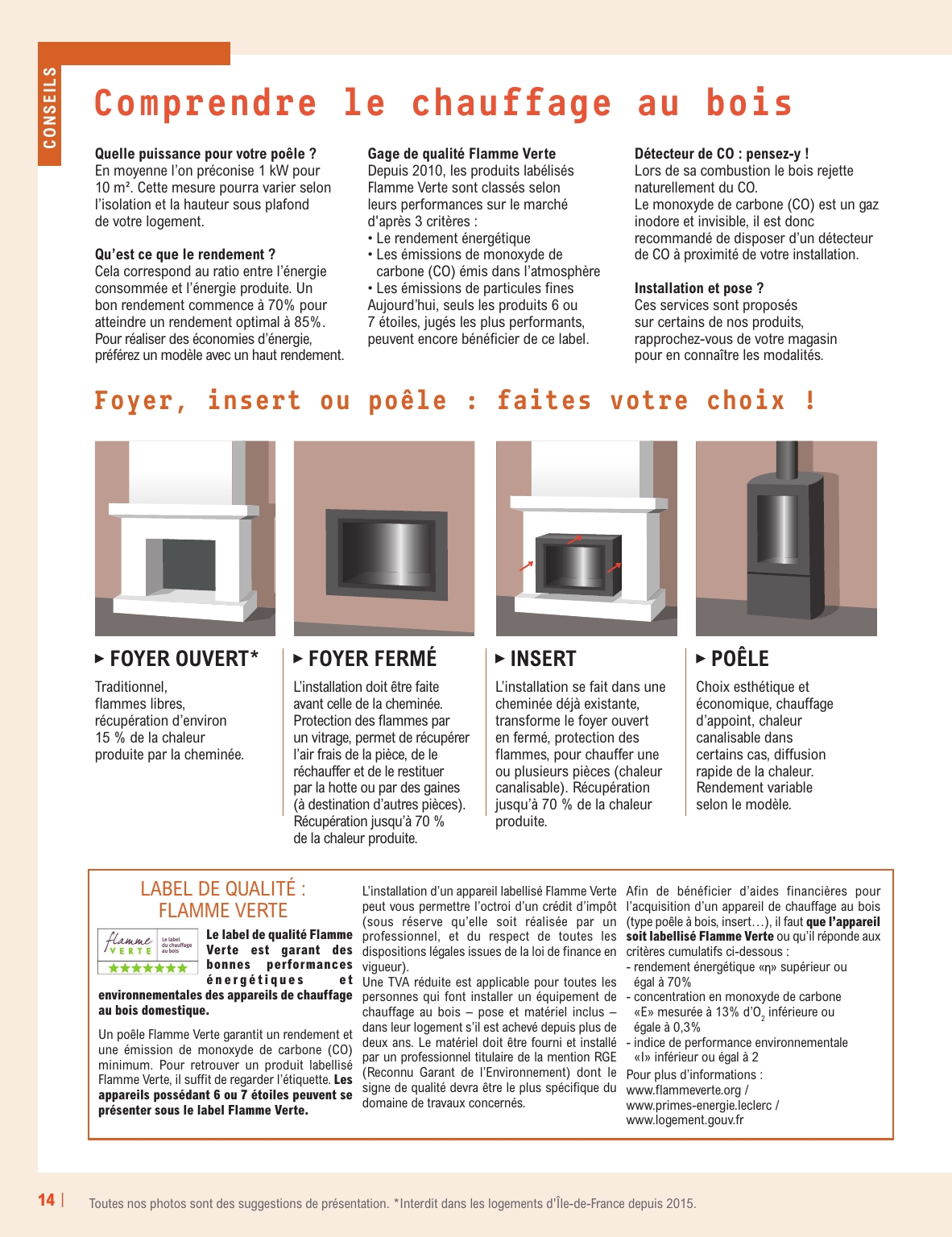 e-leclerc - Catalogue E.Leclerc - Chauffage valable du 19/08 au 31/12 - page: 14