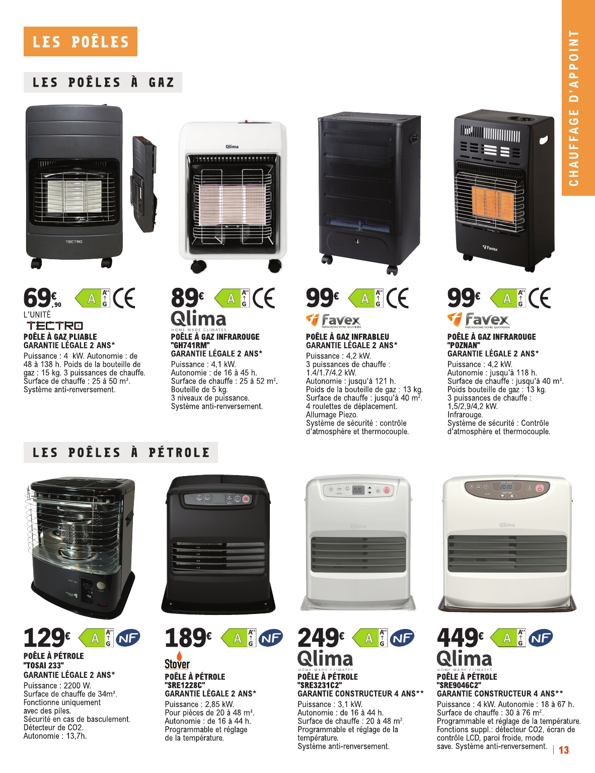 e-leclerc - Catalogue E.Leclerc - Chauffage valable du 19/08 au 31/12 - page: 13