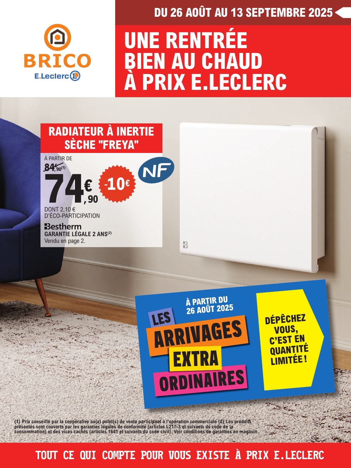 e-leclerc - Catalogue E.Leclerc - Trafic Brico valable du 26/08 au 13/09