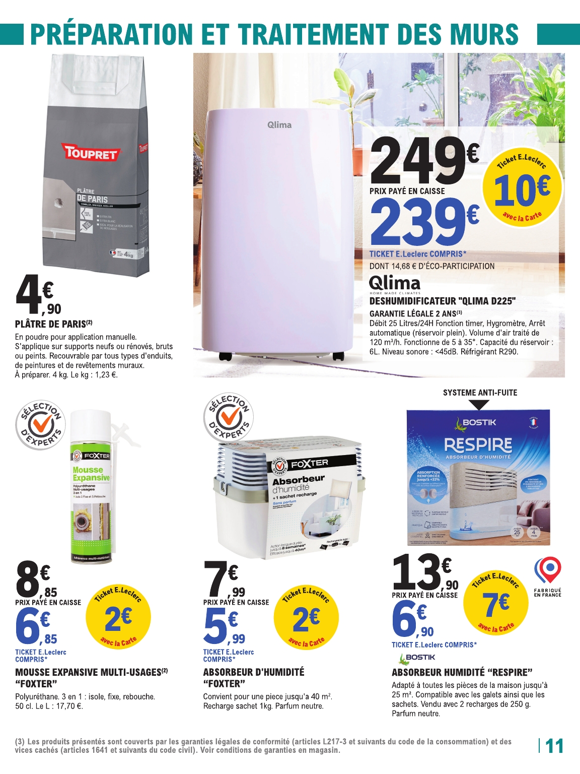 e-leclerc - Catalogue E.Leclerc - Trafic Brico valable du 26/08 au 13/09 - page: 11