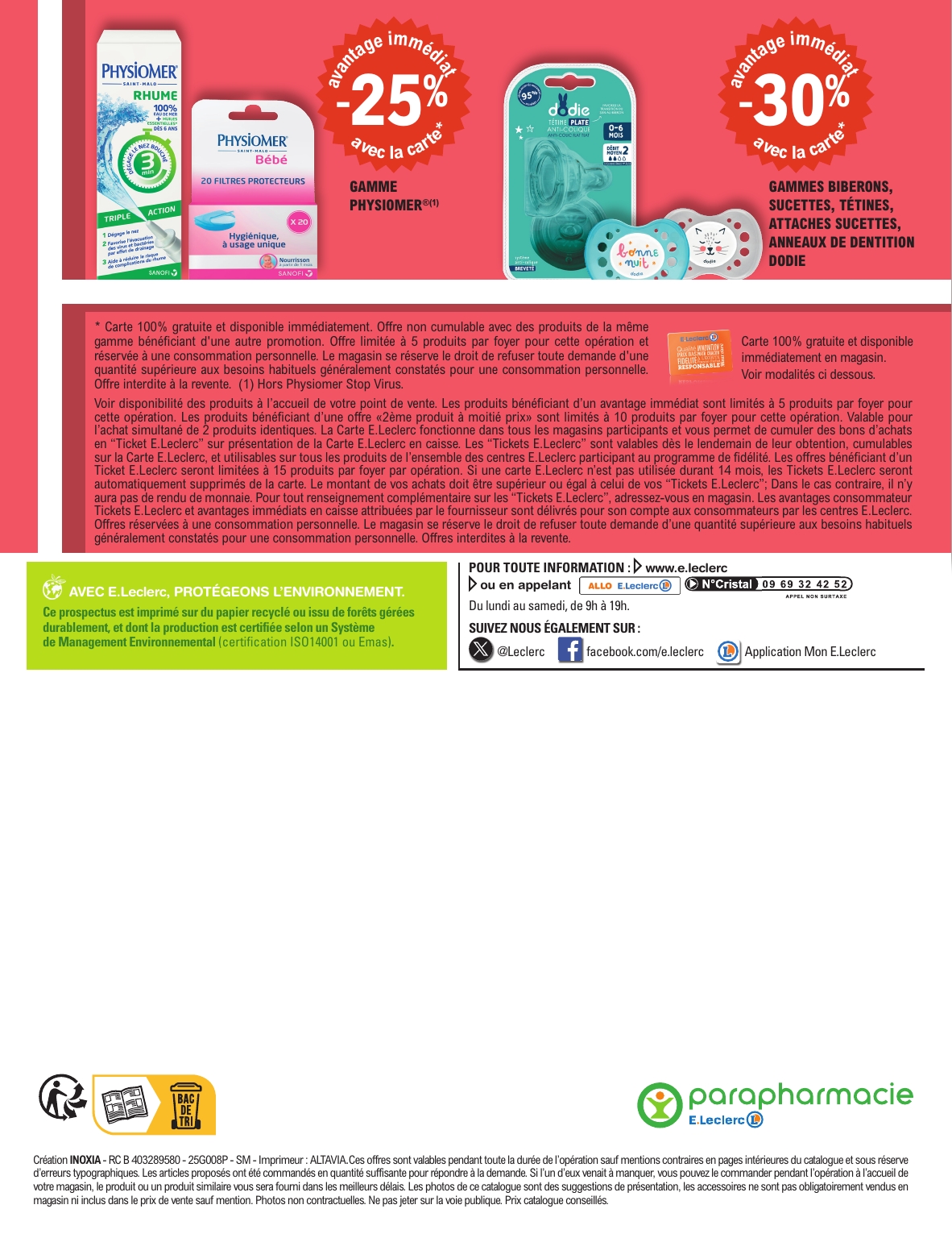 e-leclerc - Catalogue E.Leclerc - Prospectus Rentrée valable du 26/08 au 06/09 - page: 4