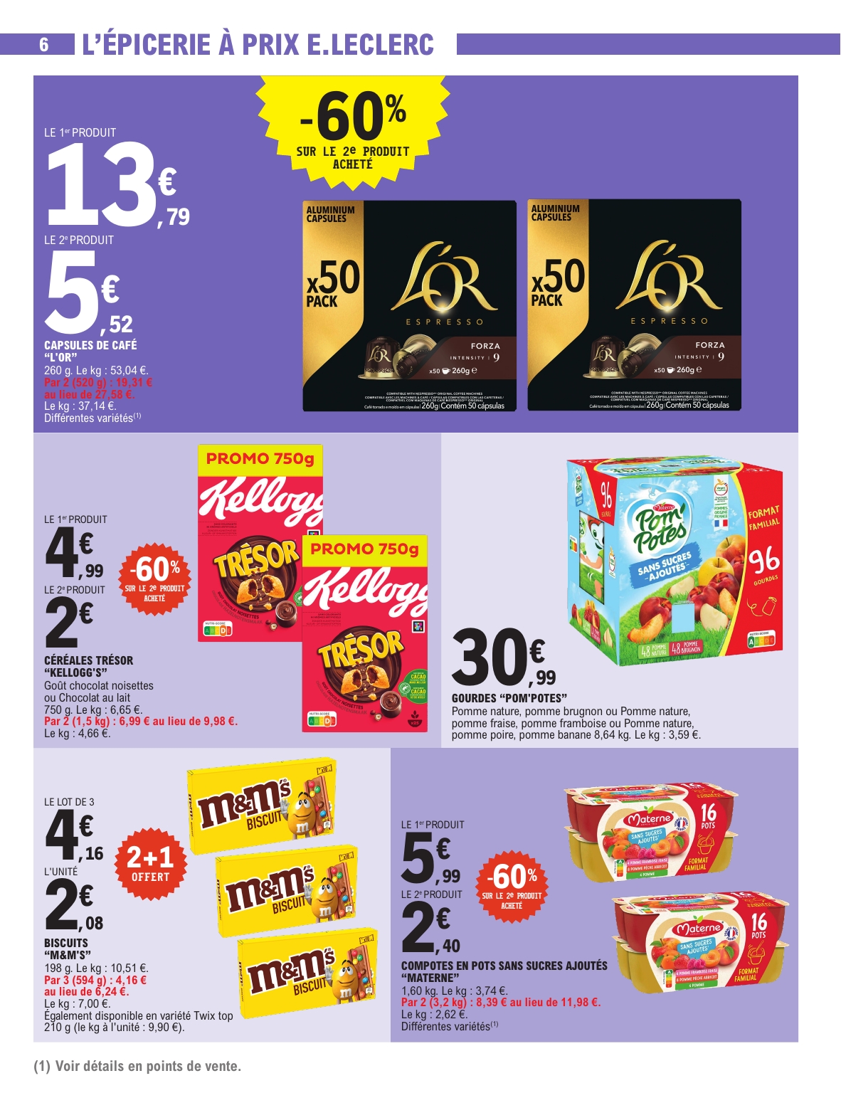 e-leclerc - Catalogue E.Leclerc - Express valable du 26/08 au 06/09 - page: 6