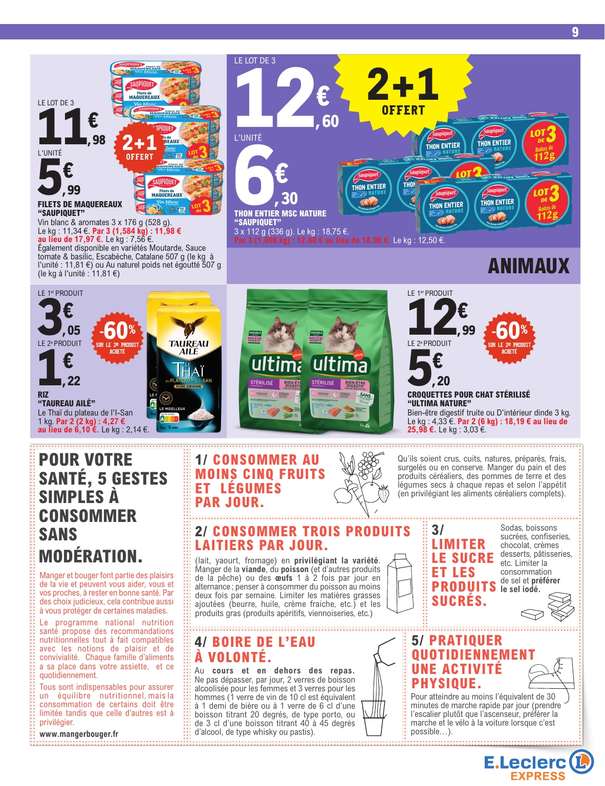 e-leclerc - Catalogue E.Leclerc - Express valable du 26/08 au 06/09 - page: 9