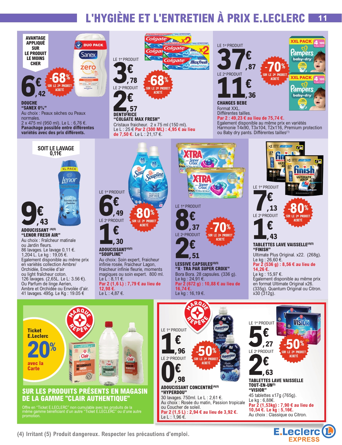 e-leclerc - Catalogue E.Leclerc - Express valable du 26/08 au 06/09 - page: 11