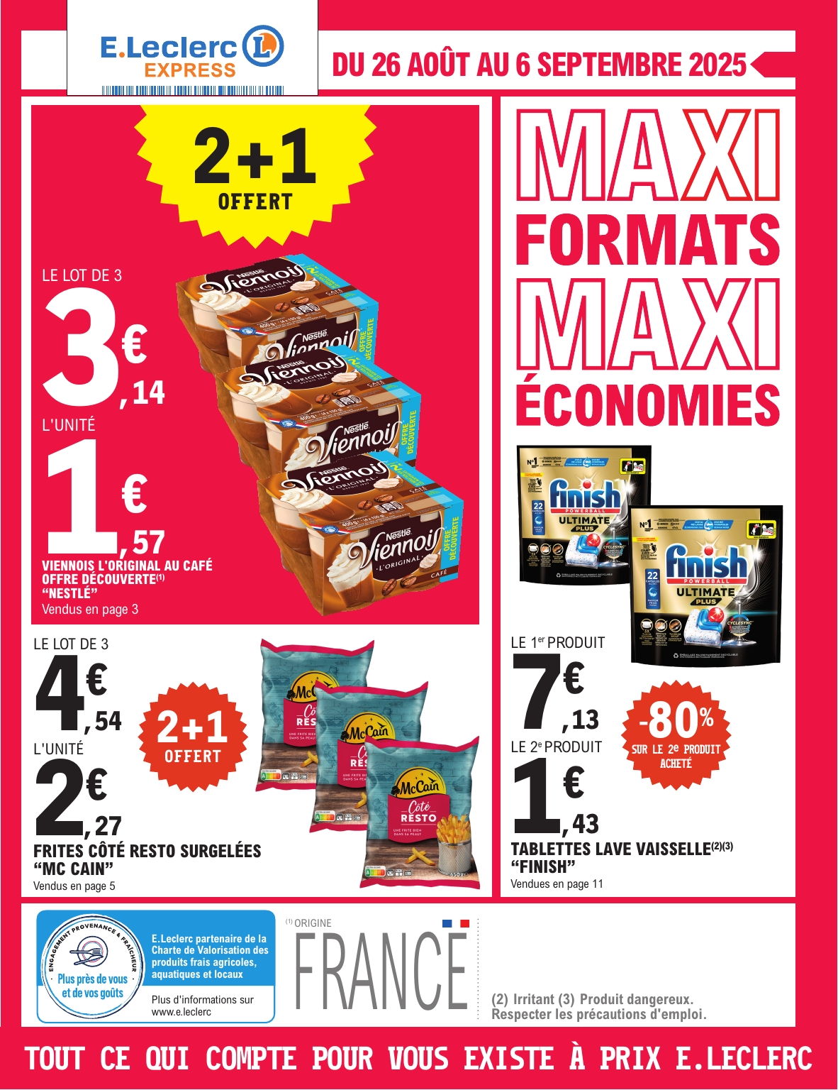 e-leclerc - Catalogue E.Leclerc - Express valable du 26/08 au 06/09
