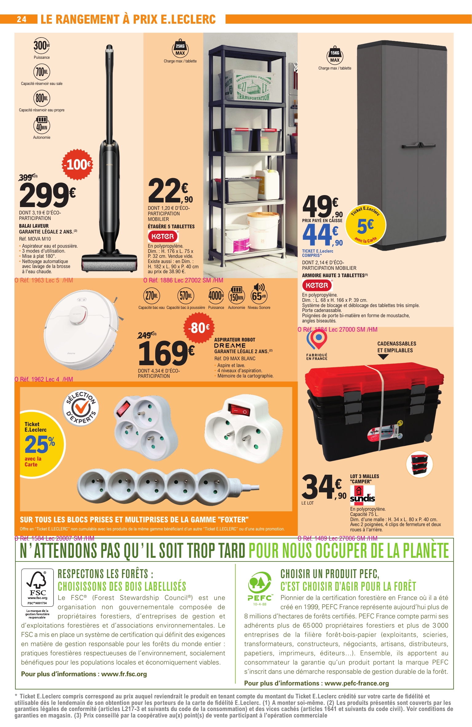 e-leclerc - Catalogue E.Leclerc valable du 26/08 au 06/09 - page: 24 e-leclerc - Catalogue E.Leclerc valable du 26/08 au 06/09 - page: 24