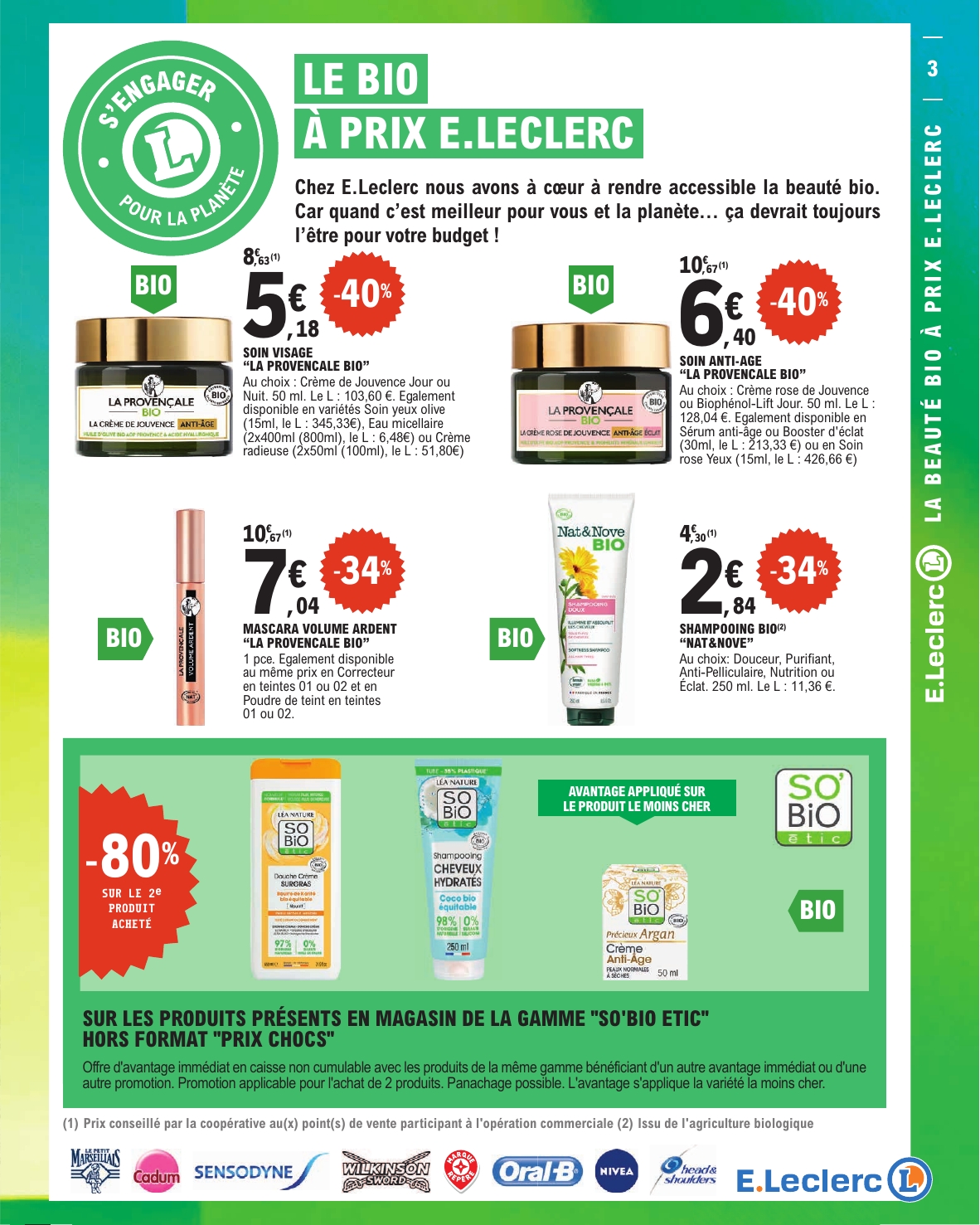 e-leclerc - Catalogue E.Leclerc - Spécial Beauté valable du 02/09 au 13/09 - page: 3