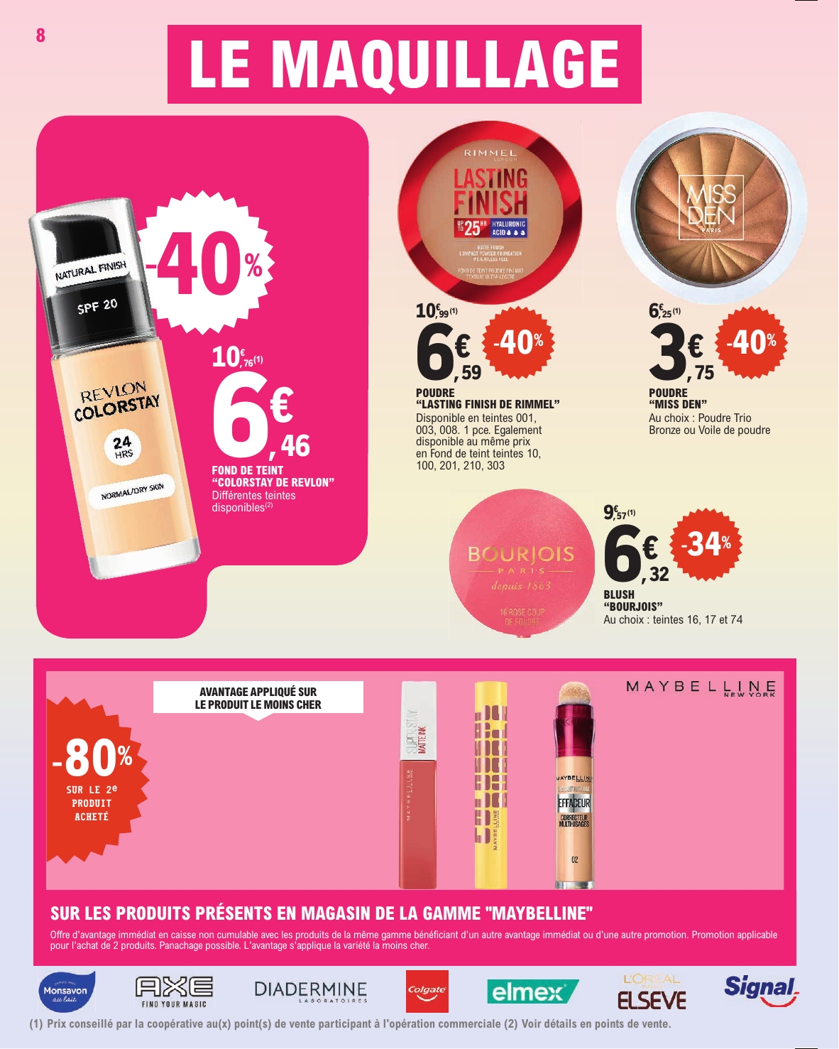 e-leclerc - Catalogue E.Leclerc - Spécial Beauté valable du 02/09 au 13/09 - page: 8