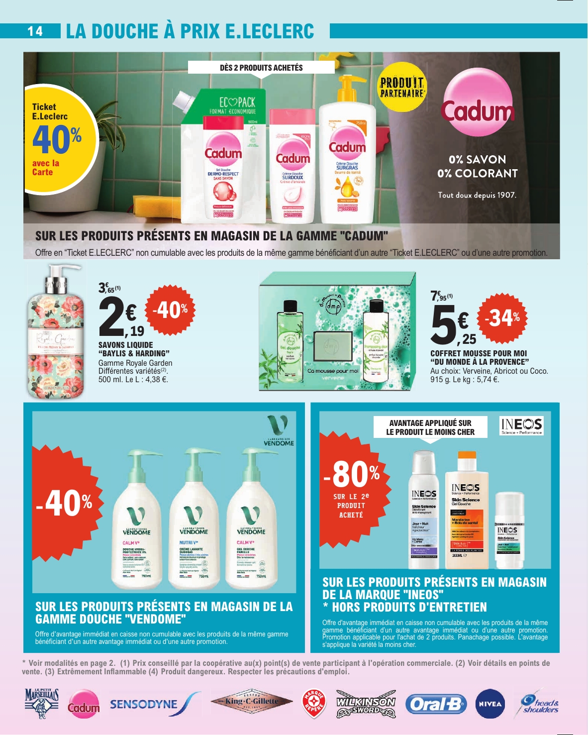 e-leclerc - Catalogue E.Leclerc - Spécial Beauté valable du 02/09 au 13/09 - page: 14