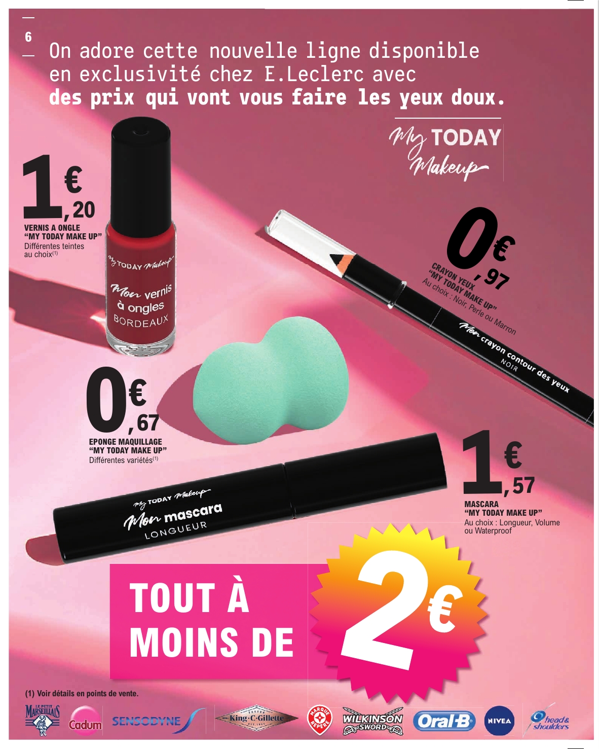 e-leclerc - Catalogue E.Leclerc - Spécial Beauté valable du 02/09 au 13/09 - page: 6