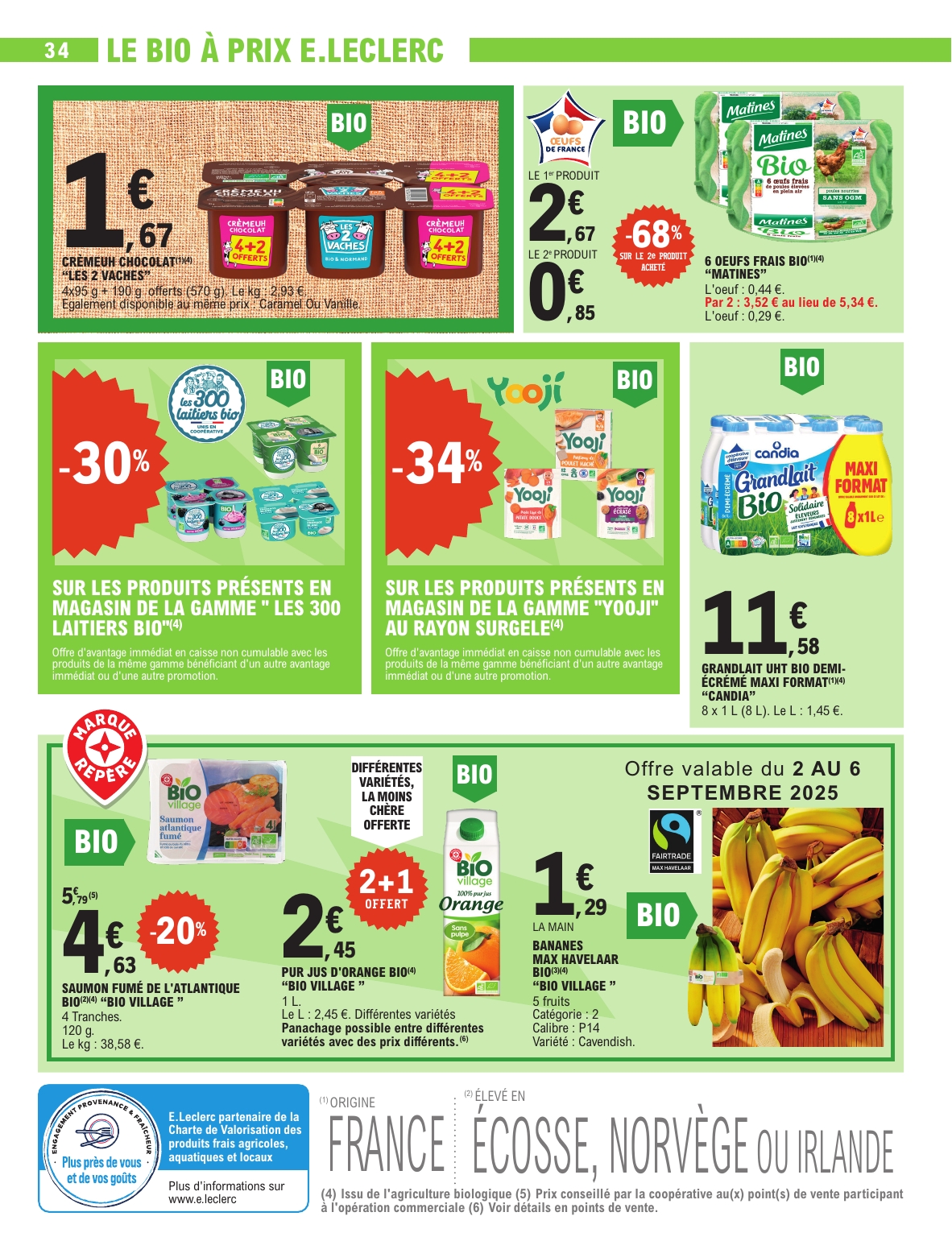 e-leclerc - Catalogue E.Leclerc - Super Pouvoirs d'Achat valable du 02/09 au 13/09 - page: 34 e-leclerc - Catalogue E.Leclerc - Super Pouvoirs d'Achat valable du 02/09 au 13/09 - page: 34