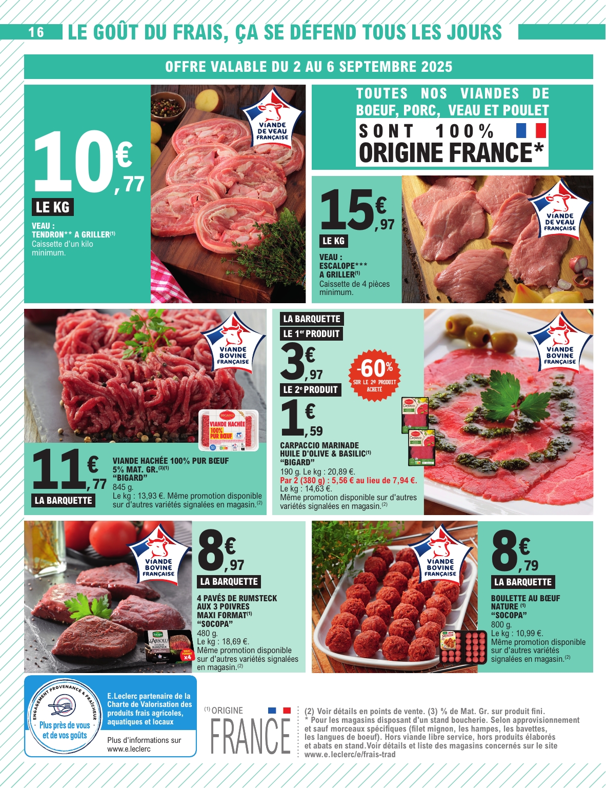 e-leclerc - Catalogue E.Leclerc - Super Pouvoirs d'Achat valable du 02/09 au 13/09 - page: 16 e-leclerc - Catalogue E.Leclerc - Super Pouvoirs d'Achat valable du 02/09 au 13/09 - page: 16