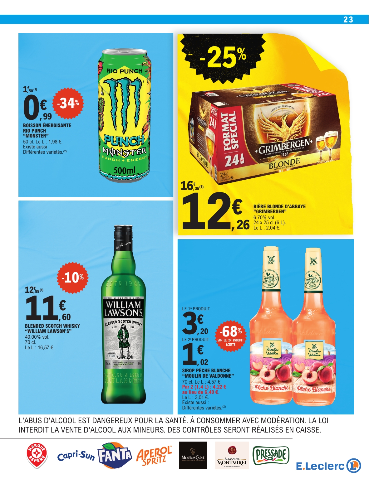 e-leclerc - Catalogue E.Leclerc - Super Pouvoirs d'Achat valable du 02/09 au 13/09 - page: 23 e-leclerc - Catalogue E.Leclerc - Super Pouvoirs d'Achat valable du 02/09 au 13/09 - page: 23