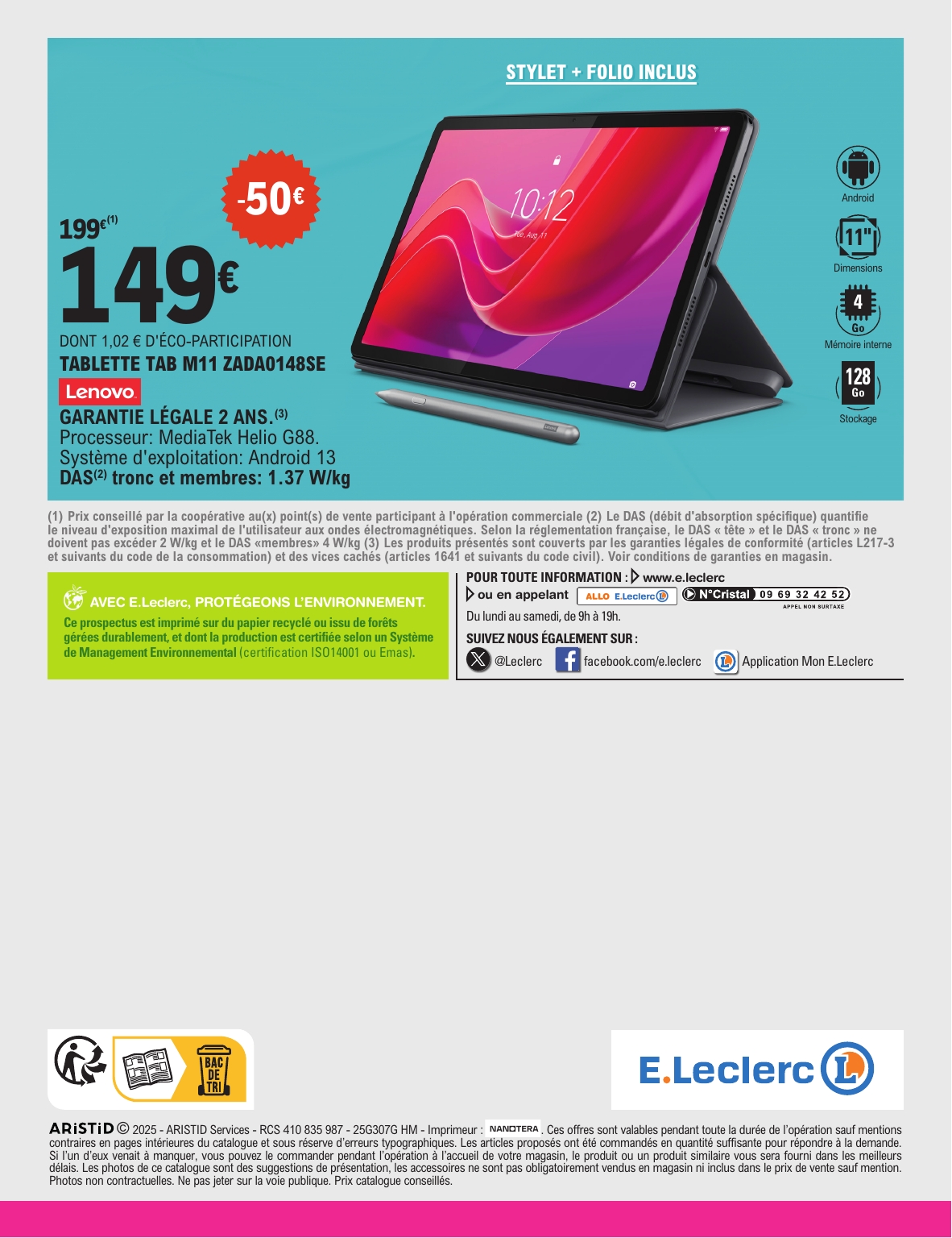 e-leclerc - Catalogue E.Leclerc - Super Pouvoirs d'Achat valable du 02/09 au 13/09 - page: 48 e-leclerc - Catalogue E.Leclerc - Super Pouvoirs d'Achat valable du 02/09 au 13/09 - page: 48
