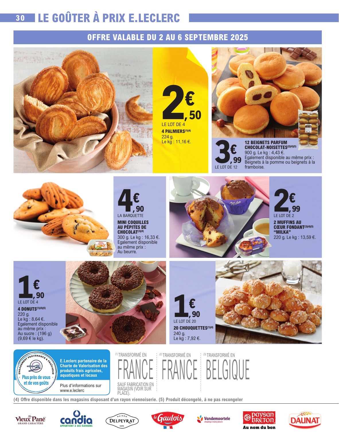 e-leclerc - Catalogue E.Leclerc - Super Pouvoirs d'Achat valable du 02/09 au 13/09 - page: 30 e-leclerc - Catalogue E.Leclerc - Super Pouvoirs d'Achat valable du 02/09 au 13/09 - page: 30