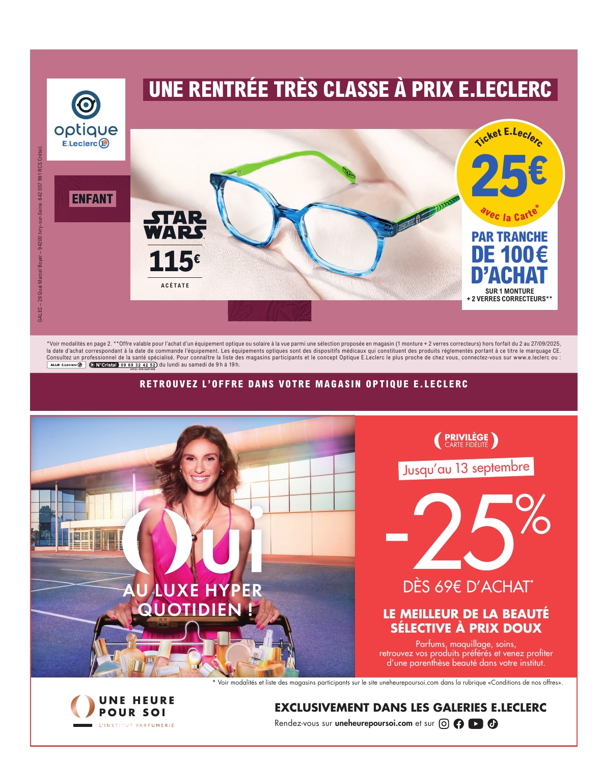 e-leclerc - Catalogue E.Leclerc - Super Pouvoirs d'Achat valable du 02/09 au 13/09 - page: 47 e-leclerc - Catalogue E.Leclerc - Super Pouvoirs d'Achat valable du 02/09 au 13/09 - page: 47