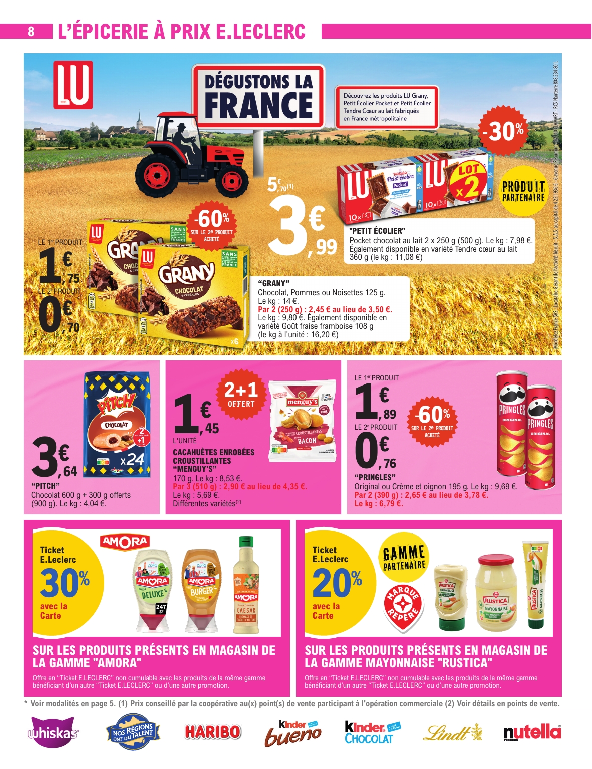 e-leclerc - Catalogue E.Leclerc - Super Pouvoirs d'Achat valable du 02/09 au 13/09 - page: 8 e-leclerc - Catalogue E.Leclerc - Super Pouvoirs d'Achat valable du 02/09 au 13/09 - page: 8