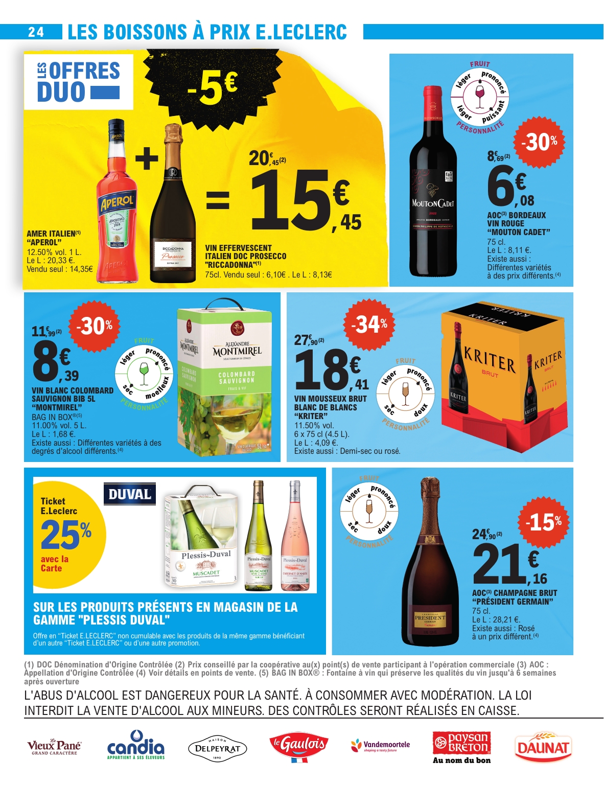 e-leclerc - Catalogue E.Leclerc - Super Pouvoirs d'Achat valable du 02/09 au 13/09 - page: 24 e-leclerc - Catalogue E.Leclerc - Super Pouvoirs d'Achat valable du 02/09 au 13/09 - page: 24