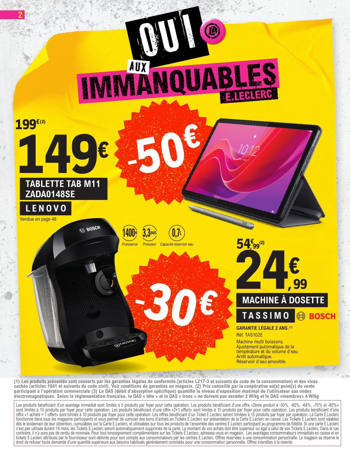 e-leclerc - Catalogue E.Leclerc - Super Pouvoirs d'Achat valable du 02/09 au 13/09 - page: 2 e-leclerc - Catalogue E.Leclerc - Super Pouvoirs d'Achat valable du 02/09 au 13/09 - page: 2