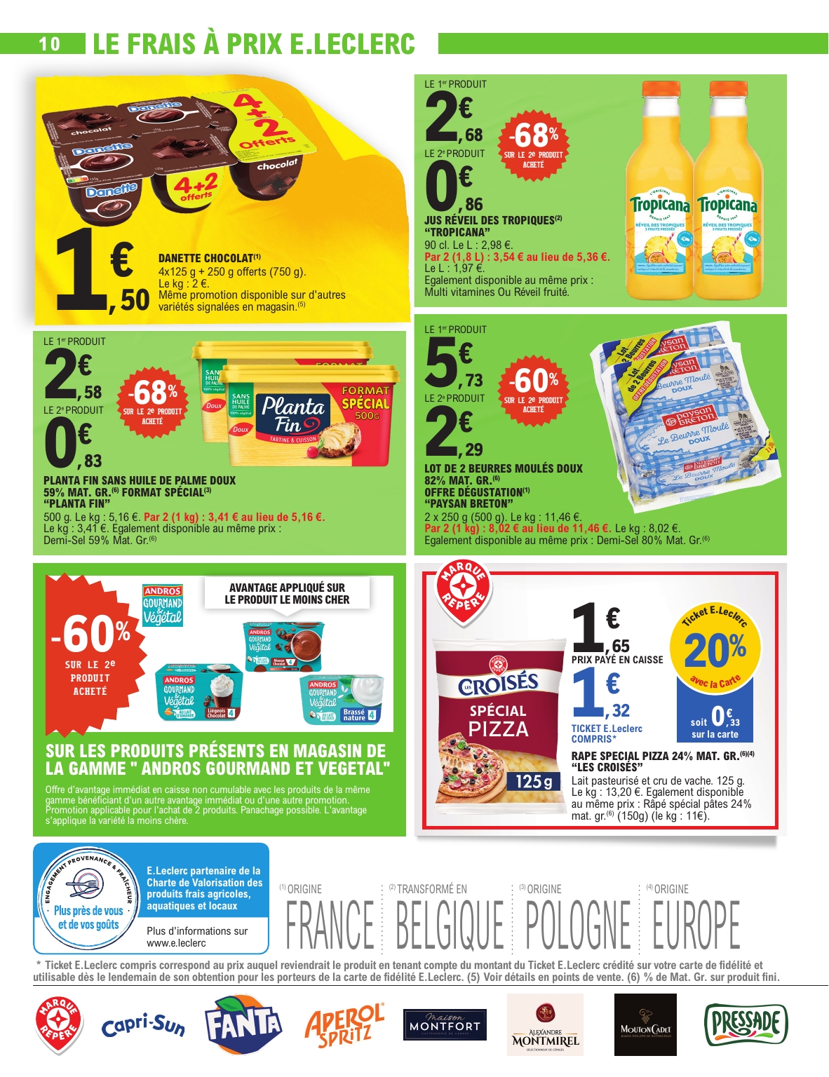 e-leclerc - Catalogue E.Leclerc - Super Pouvoirs d'Achat valable du 02/09 au 13/09 - page: 10 e-leclerc - Catalogue E.Leclerc - Super Pouvoirs d'Achat valable du 02/09 au 13/09 - page: 10