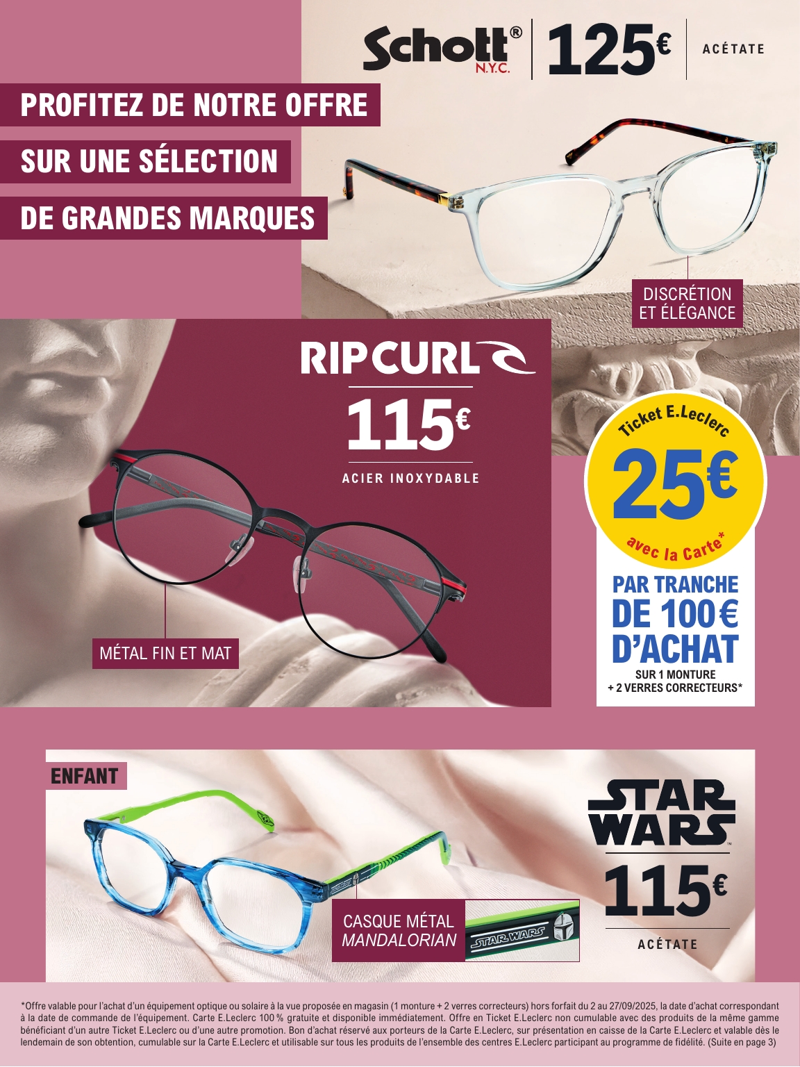 e-leclerc - Catalogue E.Leclerc - Optique valable du 02/09 au 27/09 - page: 2