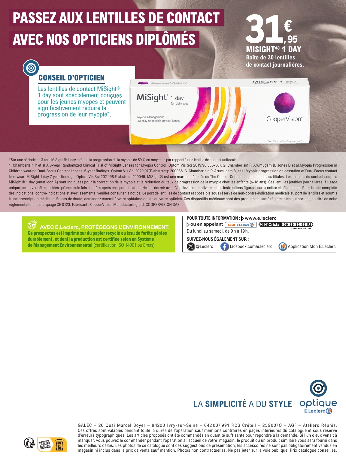 e-leclerc - Catalogue E.Leclerc - Optique valable du 02/09 au 27/09 - page: 4