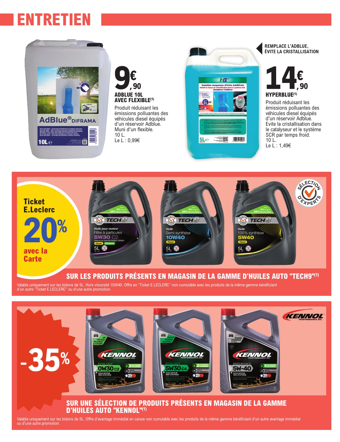 e-leclerc - Catalogue E.Leclerc - Auto valable du 02/09 au 20/09 - page: 7