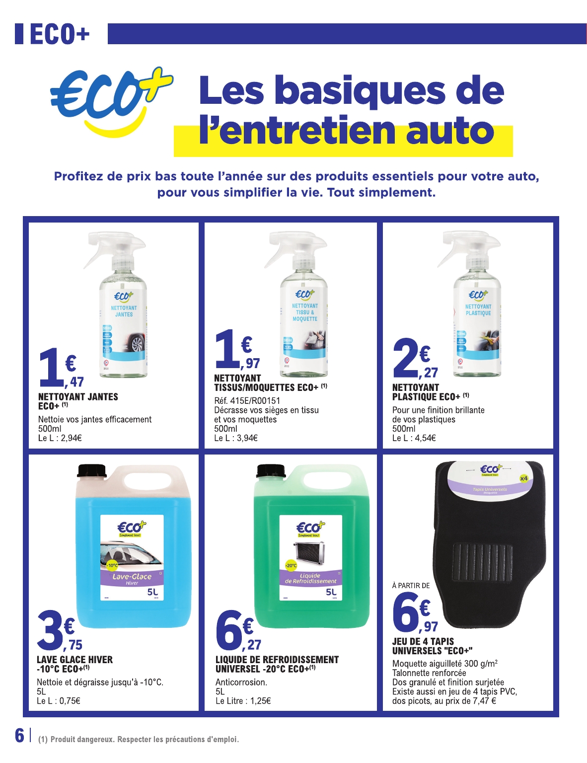 e-leclerc - Catalogue E.Leclerc - Auto valable du 02/09 au 20/09 - page: 6