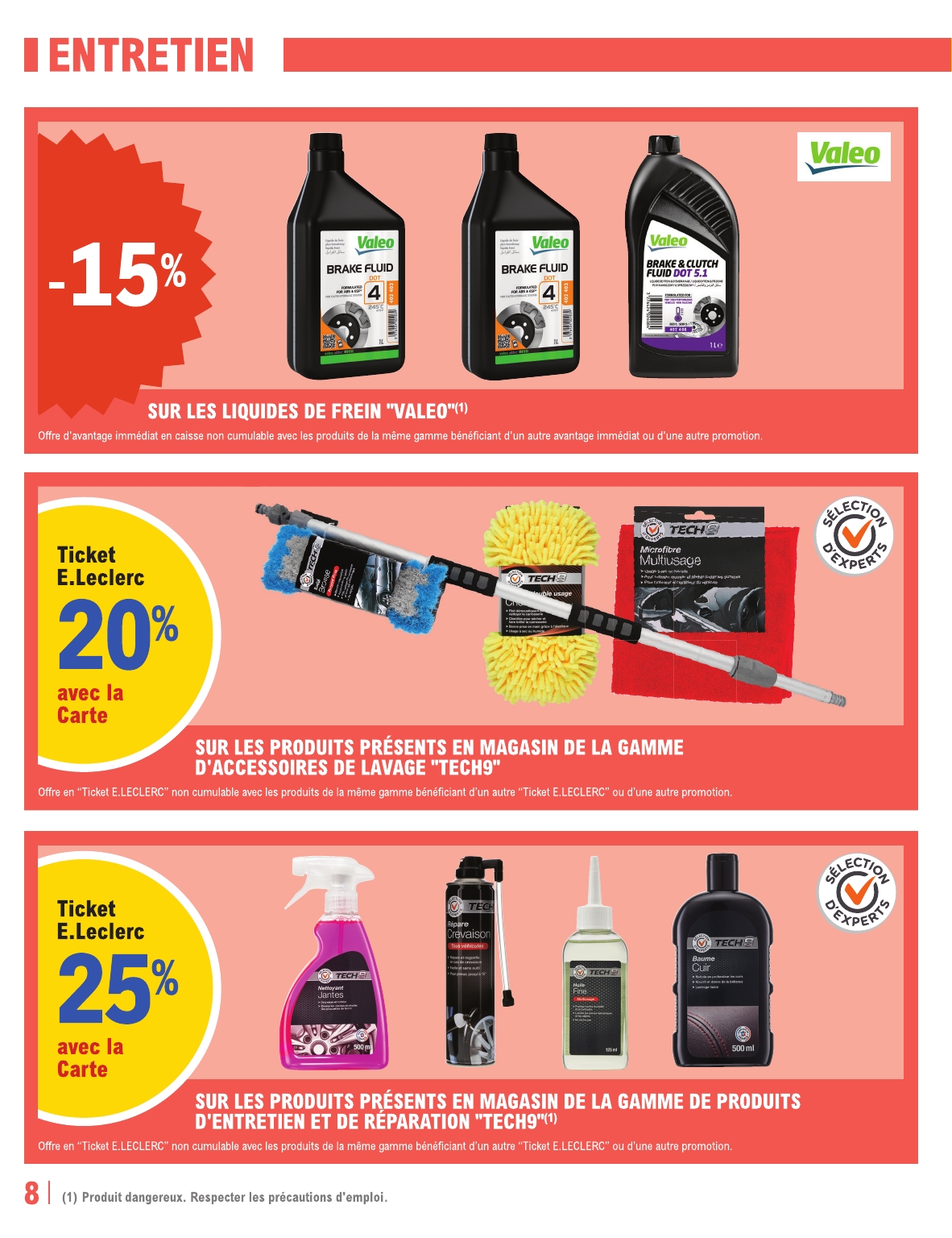 e-leclerc - Catalogue E.Leclerc - Auto valable du 02/09 au 20/09 - page: 8