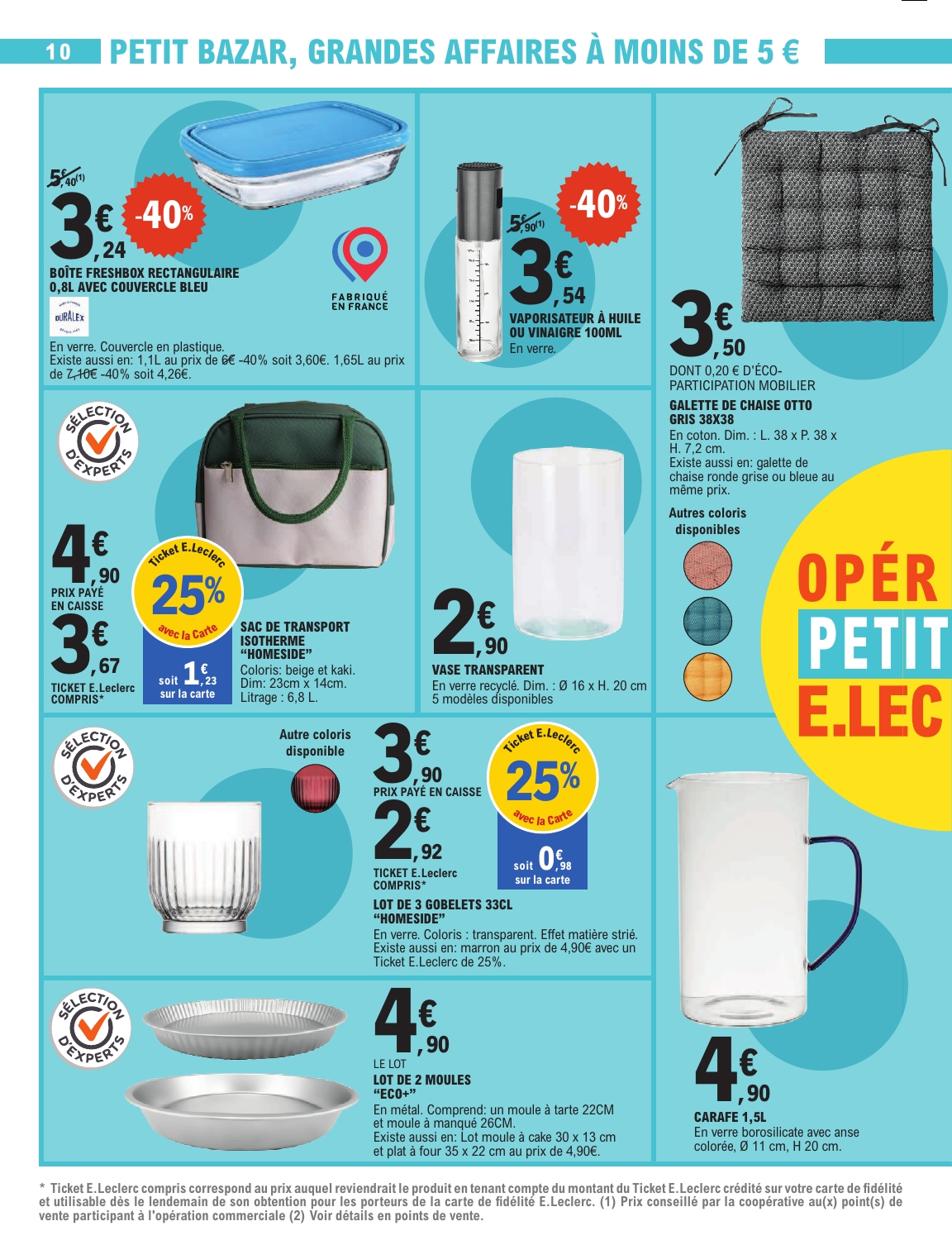 e-leclerc - Catalogue E.Leclerc valable du 09/09 au 20/09 - page: 10