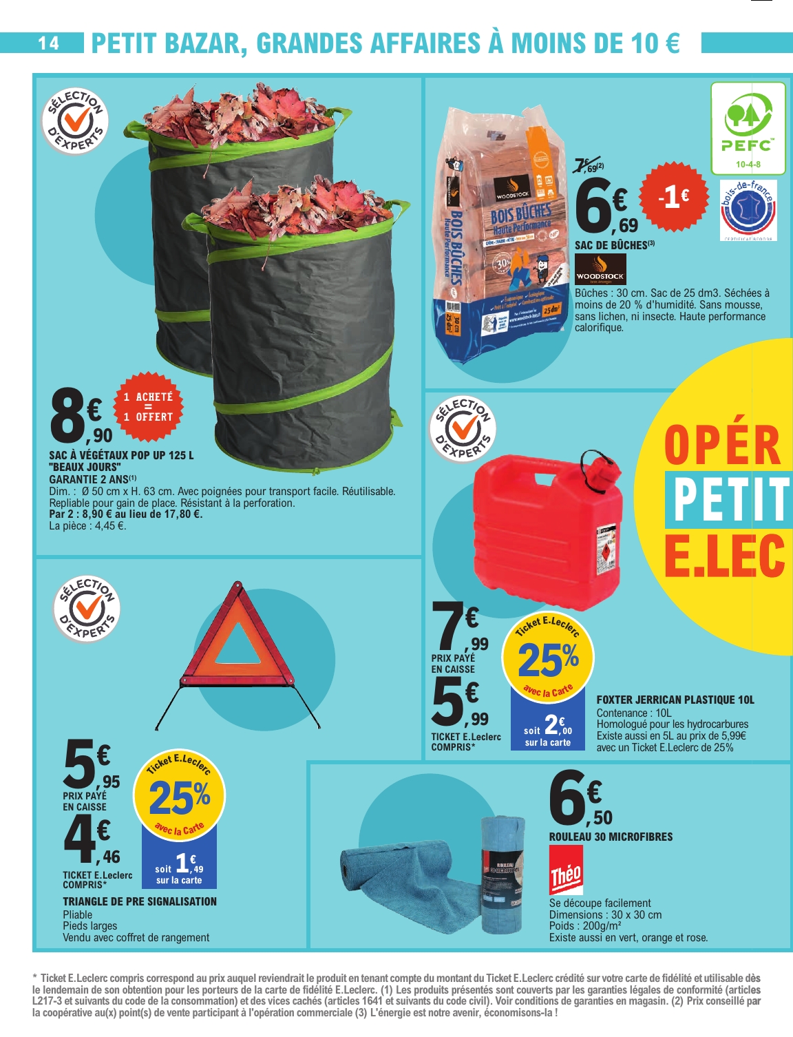 e-leclerc - Catalogue E.Leclerc valable du 09/09 au 20/09 - page: 14