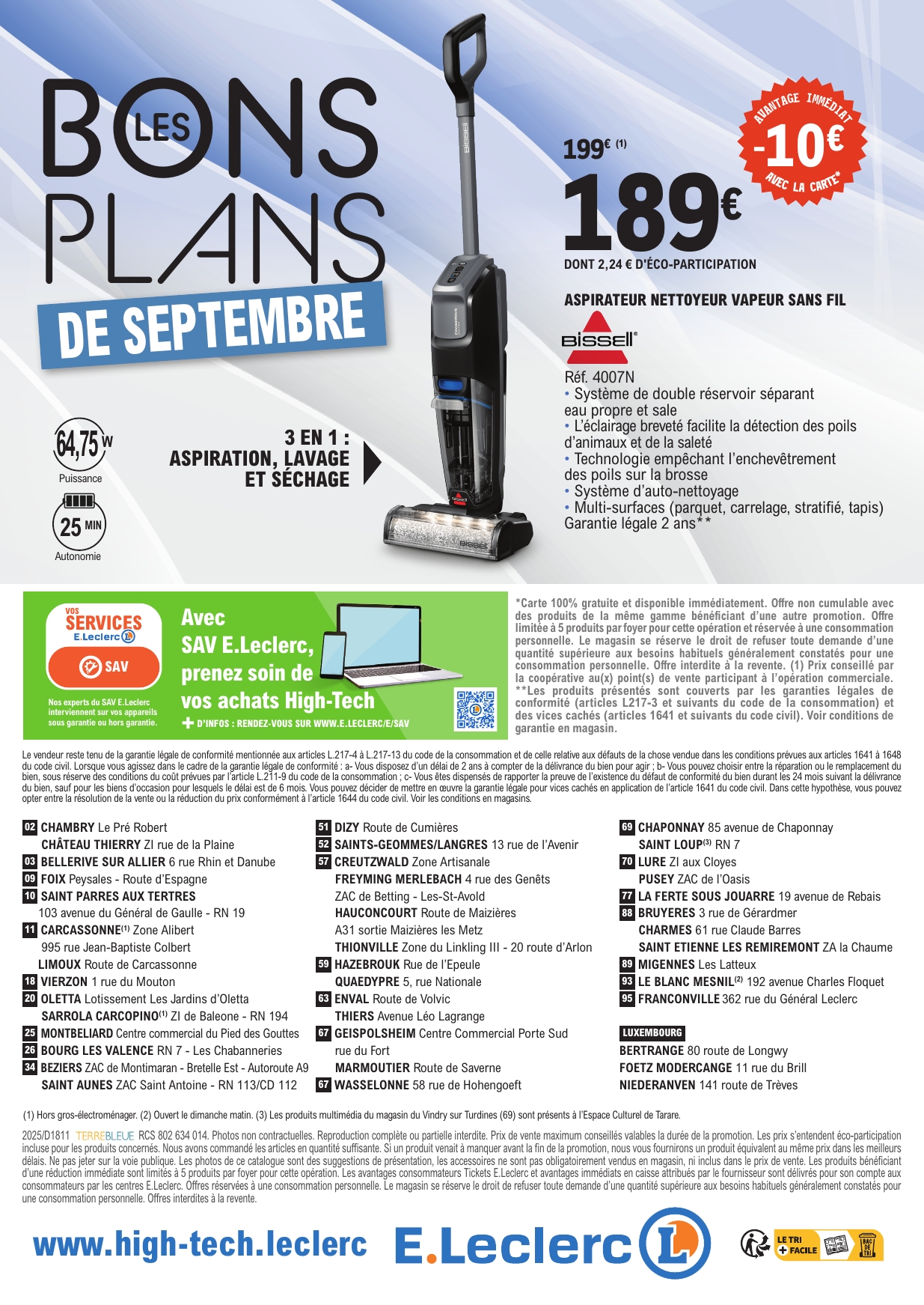 e-leclerc - Catalogue E.Leclerc - Bons Plans de September valable du 02/09 au 13/09 - page: 8