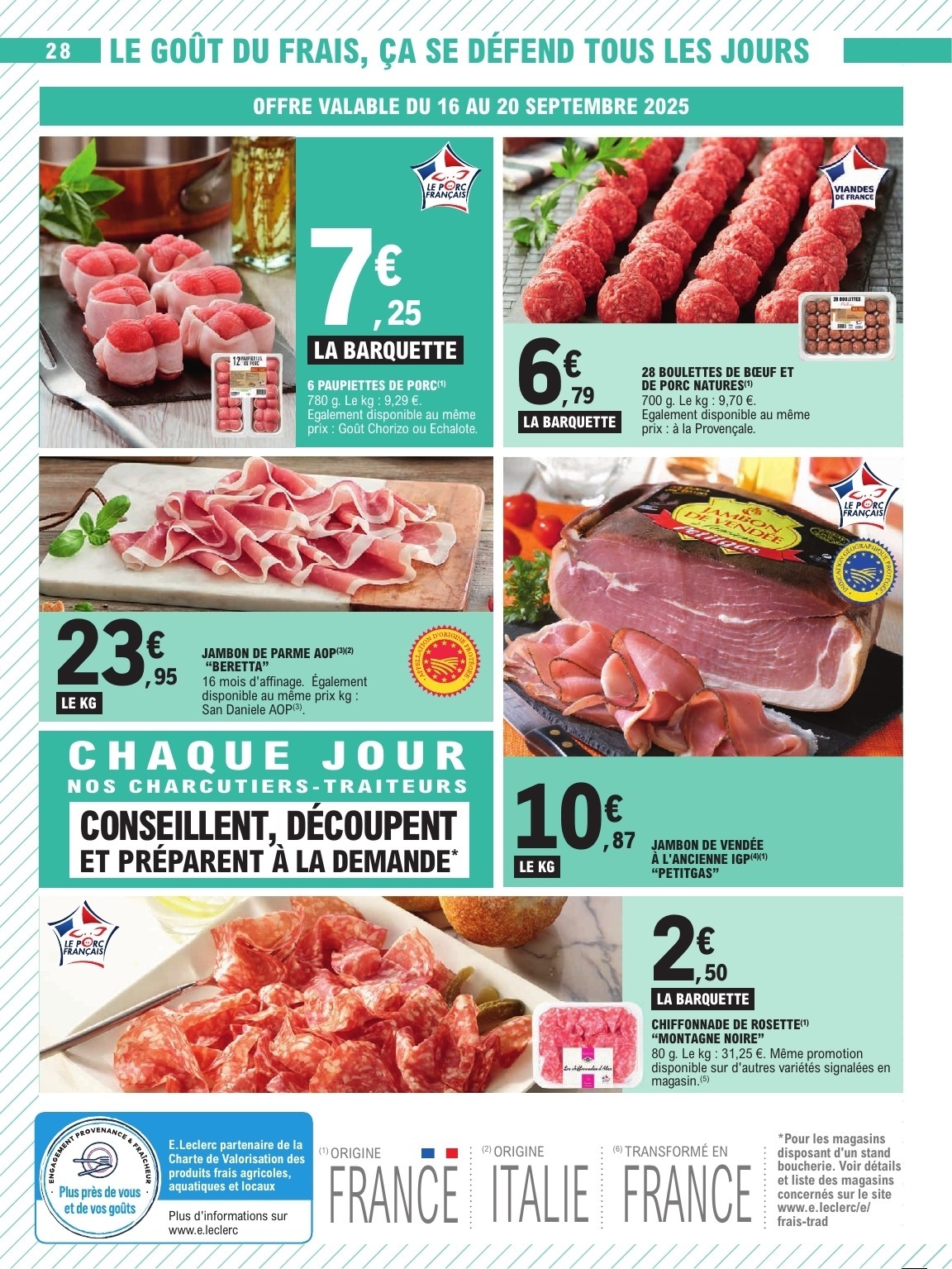 e-leclerc - Catalogue E.Leclerc valable du 16/09 au 27/09 - page: 28