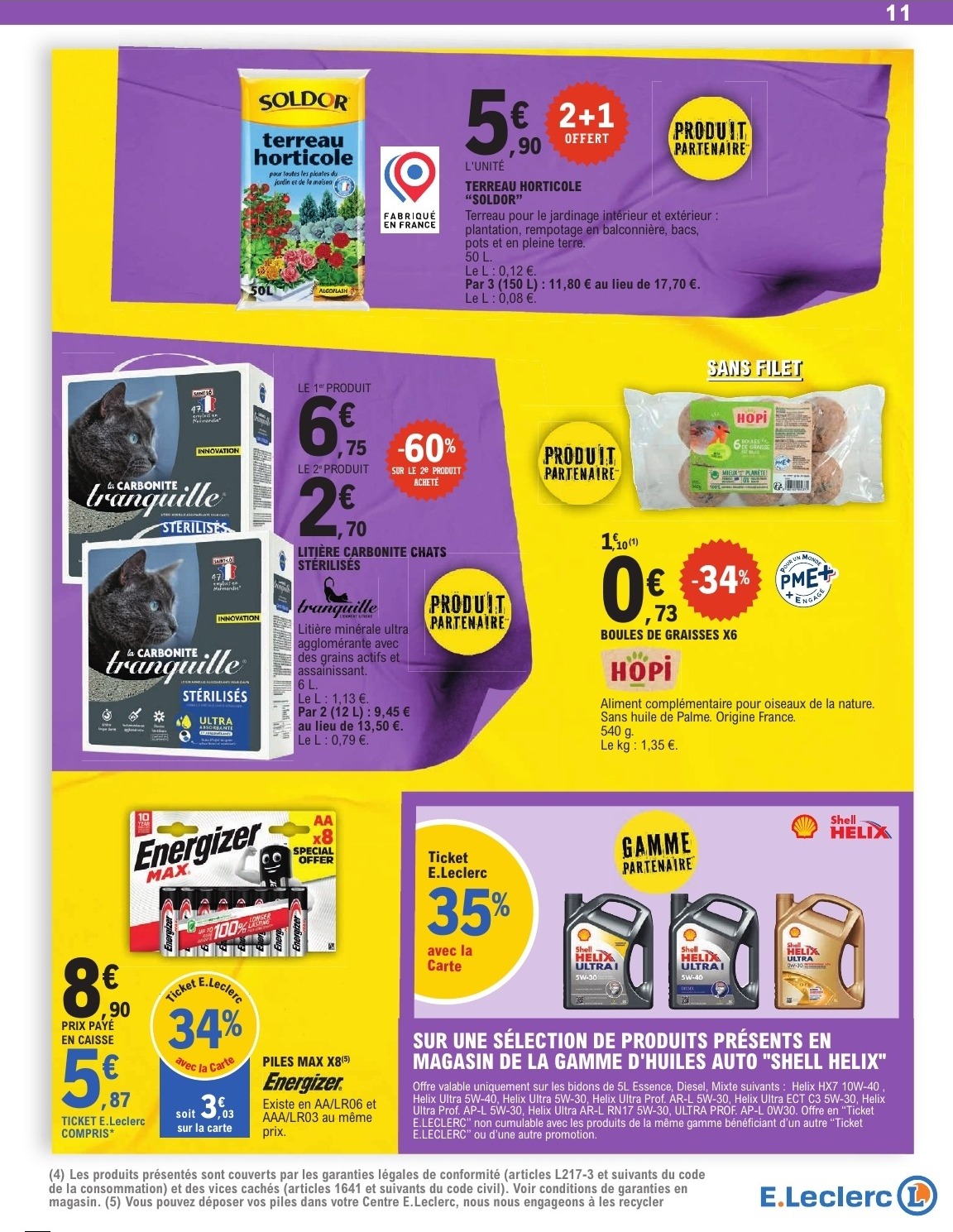 e-leclerc - Catalogue E.Leclerc valable du 16/09 au 27/09 - page: 11