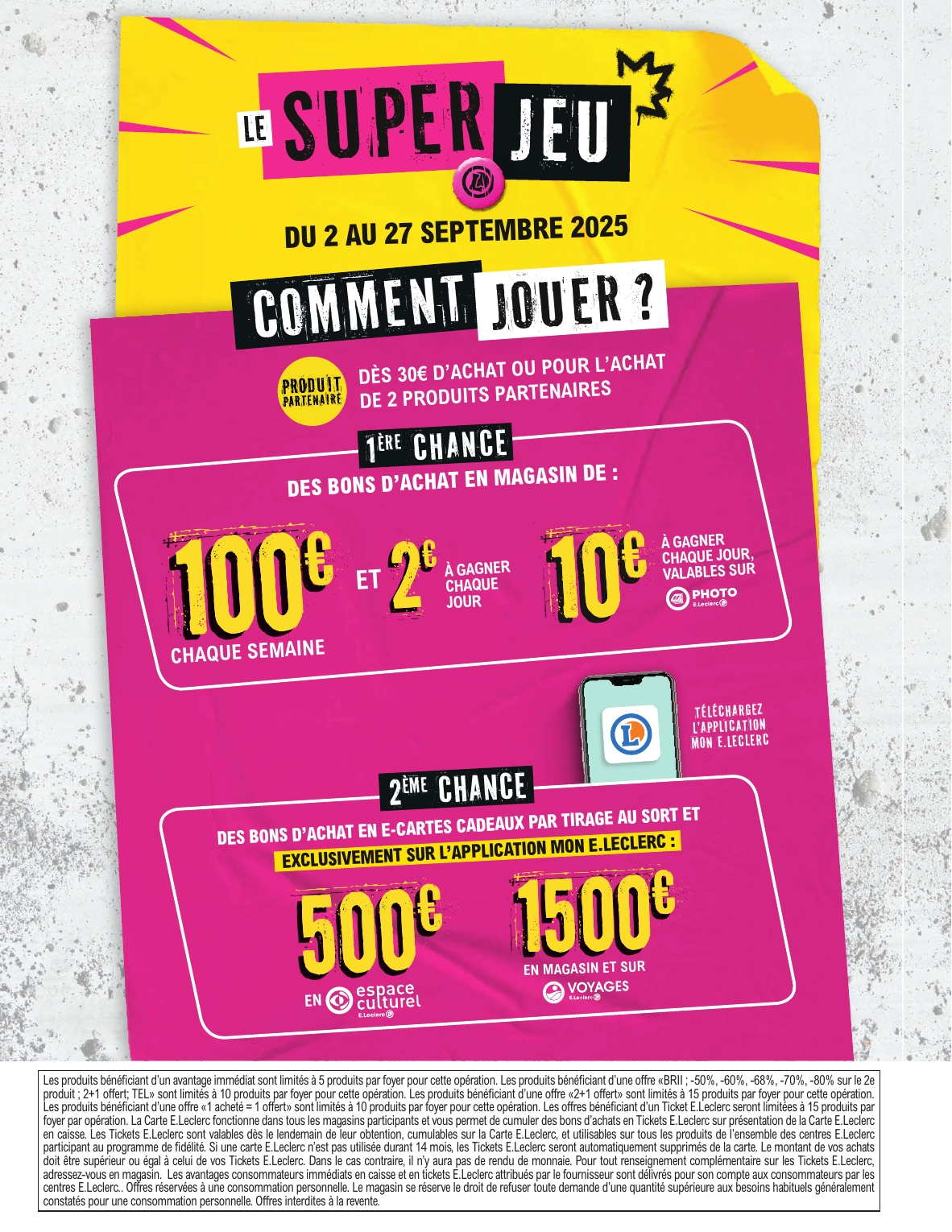 e-leclerc - Catalogue E.Leclerc - Express valable du 16/09 au 27/09 - page: 2