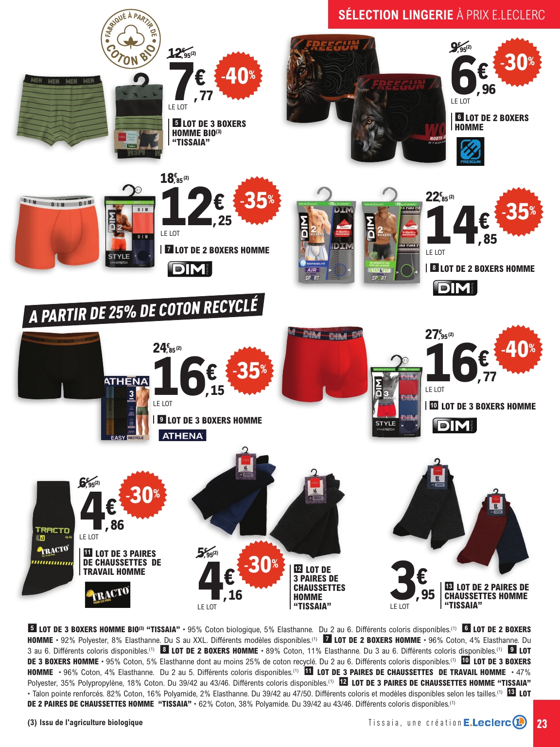 e-leclerc - Catalogue E.Leclerc - Jeans valable du 16/09 au 27/09 - page: 23