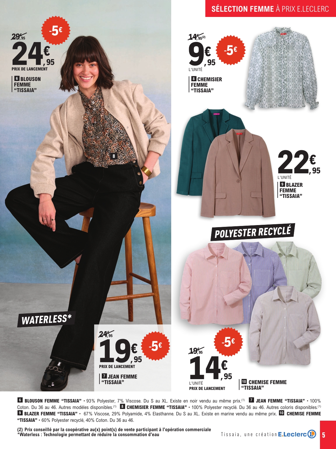 e-leclerc - Catalogue E.Leclerc - Jeans valable du 16/09 au 27/09 - page: 5