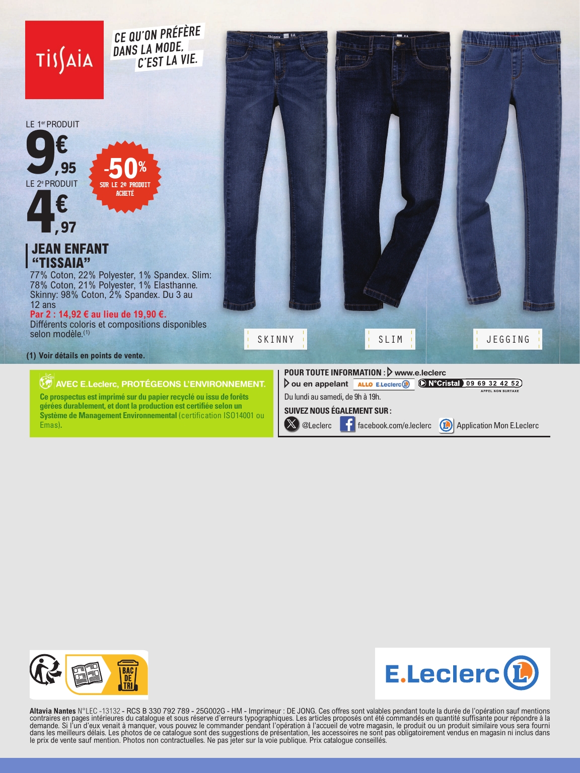 e-leclerc - Catalogue E.Leclerc - Jeans valable du 16/09 au 27/09 - page: 24
