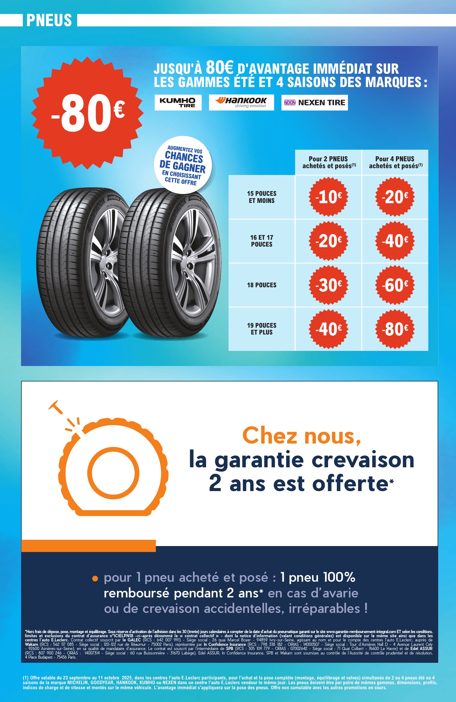 e-leclerc - Catalogue E.Leclerc - Auto valable du 23/09 au 11/10 - page: 5