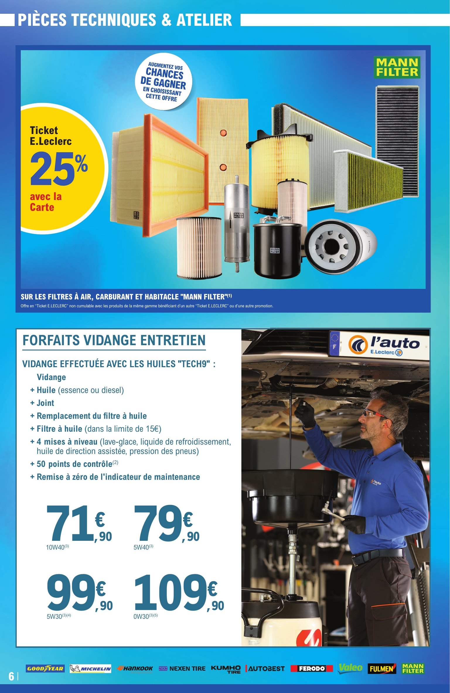 e-leclerc - Catalogue E.Leclerc - Auto valable du 23/09 au 11/10 - page: 6
