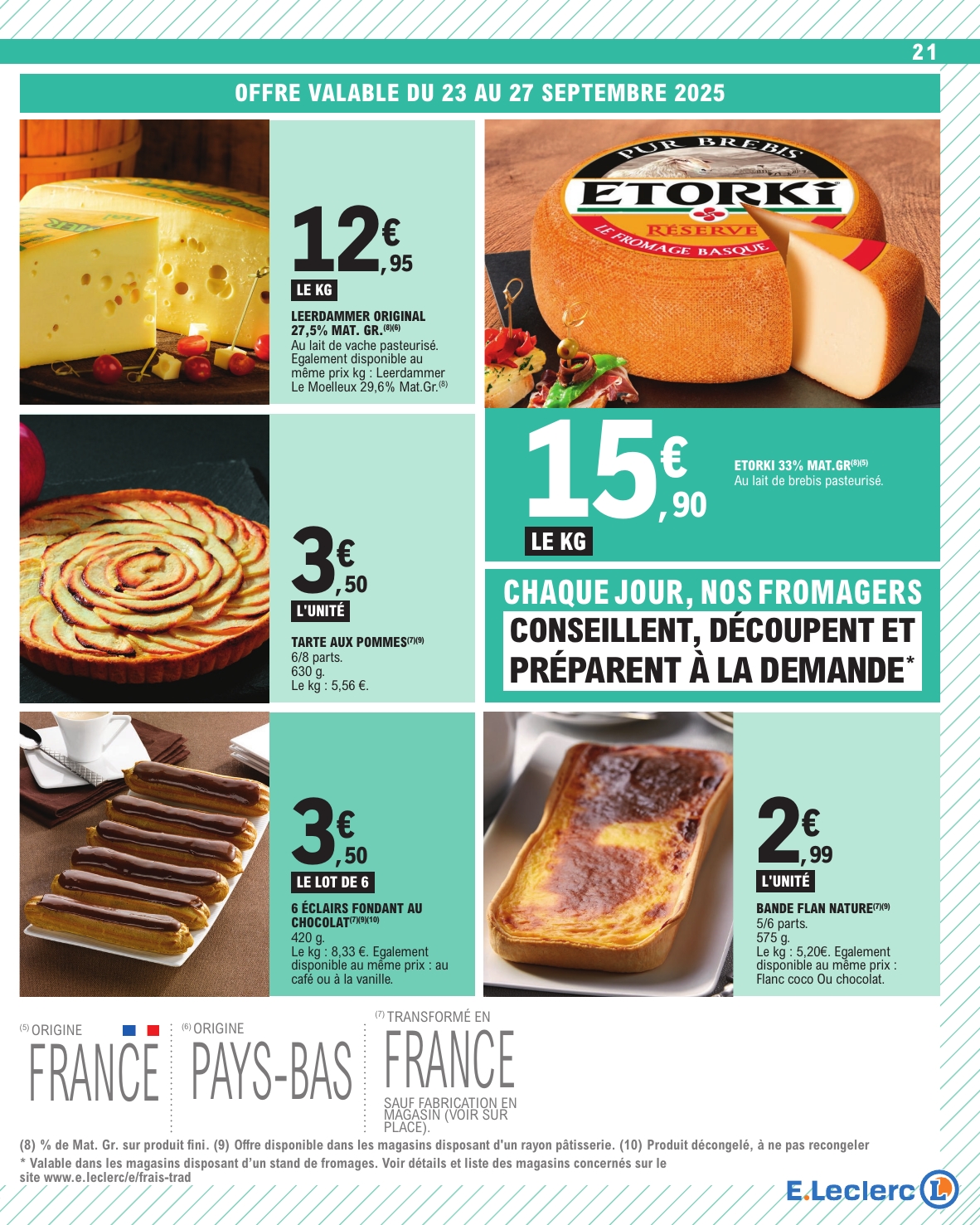 e-leclerc - Catalogue E.Leclerc valable du 23/09 au 04/10 - page: 21