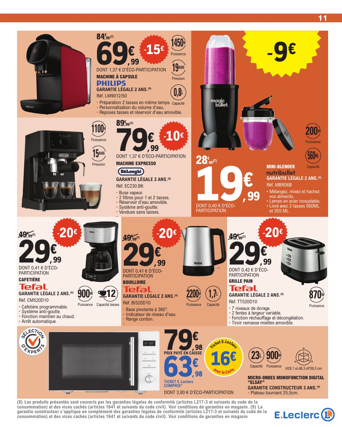 e-leclerc - Catalogue E.Leclerc valable du 23/09 au 04/10 - page: 11