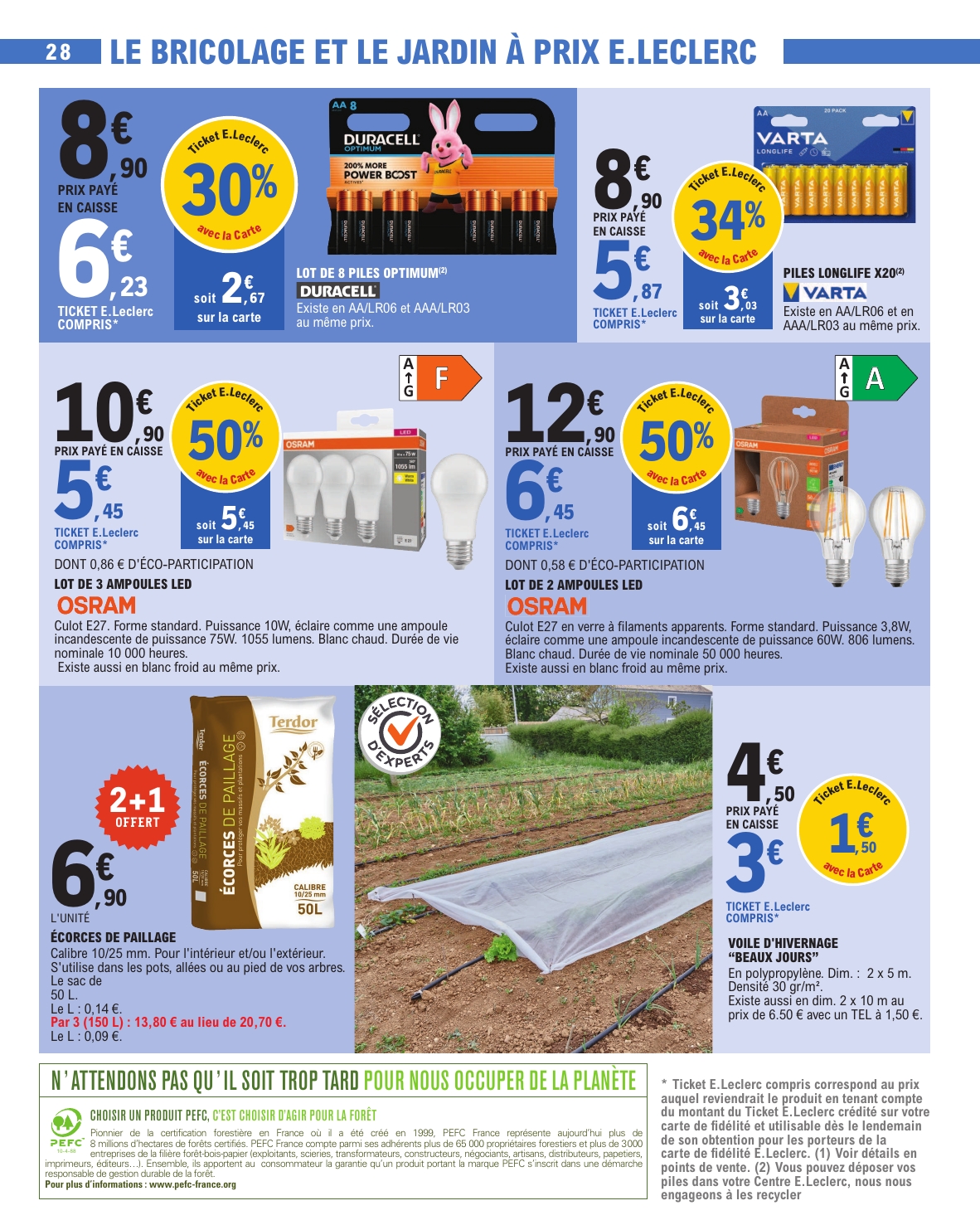 e-leclerc - Catalogue E.Leclerc valable du 23/09 au 04/10 - page: 28