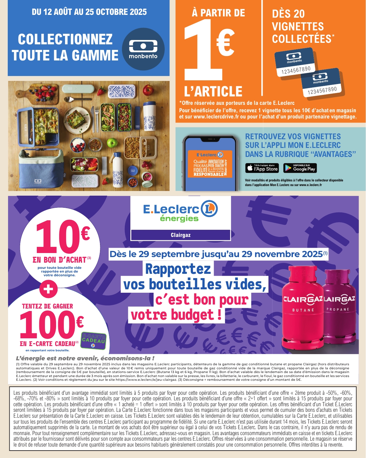 e-leclerc - Catalogue E.Leclerc valable du 23/09 au 04/10 - page: 2