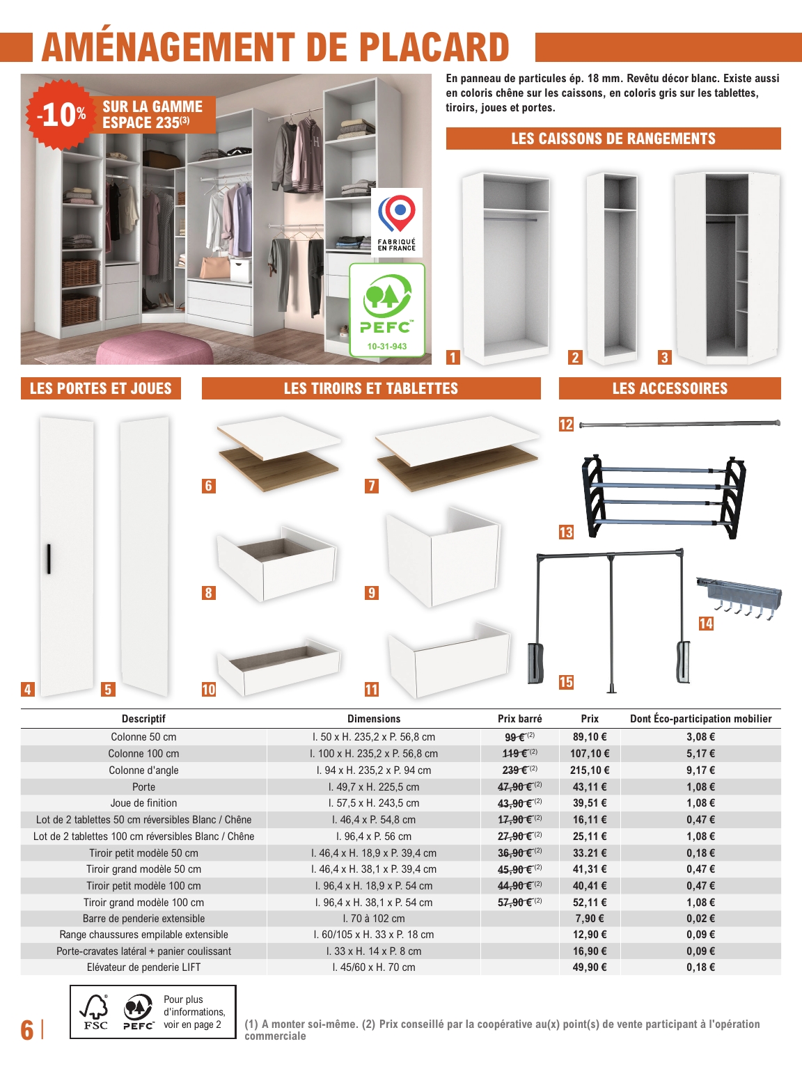 e-leclerc - Catalogue E.Leclerc - Brico valable du 23/09 au 11/10 - page: 6