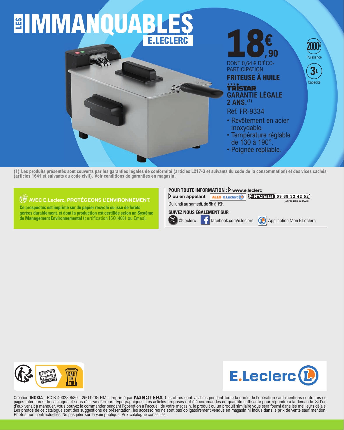 e-leclerc - Catalogue E.Leclerc valable du 30/09 au 11/10 - page: 40