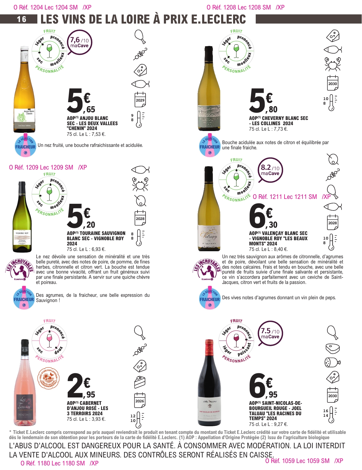 e-leclerc - Catalogue E.Leclerc - Foire aux Vins valable du 30/09 au 11/10 - page: 13 e-leclerc - Catalogue E.Leclerc - Foire aux Vins valable du 30/09 au 11/10 - page: 13