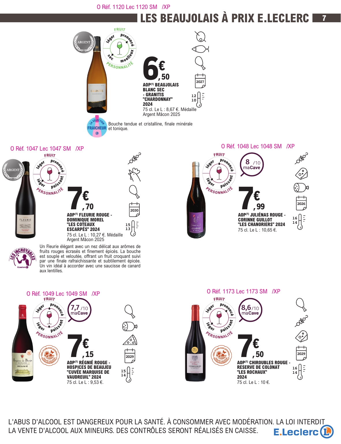 e-leclerc - Catalogue E.Leclerc - Foire aux Vins valable du 30/09 au 11/10 - page: 4 e-leclerc - Catalogue E.Leclerc - Foire aux Vins valable du 30/09 au 11/10 - page: 4
