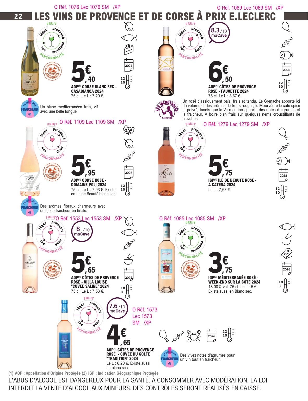 e-leclerc - Catalogue E.Leclerc - Foire aux Vins valable du 30/09 au 11/10 - page: 19 e-leclerc - Catalogue E.Leclerc - Foire aux Vins valable du 30/09 au 11/10 - page: 19