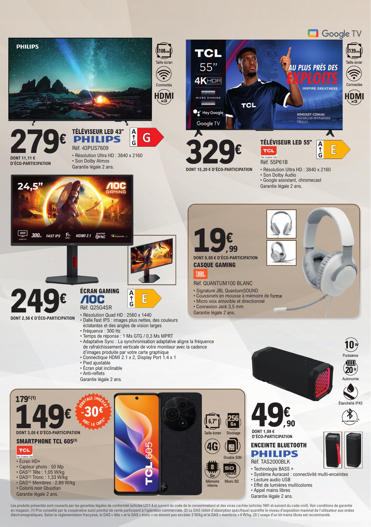 e-leclerc - Catalogue E.Leclerc - Bons plans Octobre valable du 30/09 au 11/10 - page: 2